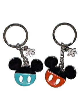 Matching Mickey Mouse Disney Keychains